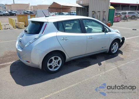 2015 Nissan Leaf Sv из США, поврежденный, VIN 1N4AZ0CP5FC307440